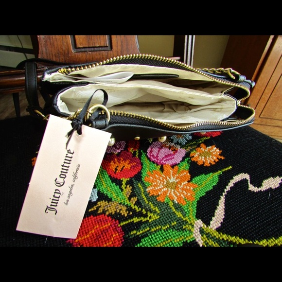 SALE! Juicy Couture Mini Pearl Studded Chain Purse - Picture 8 of 8